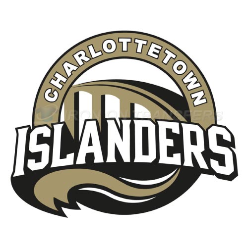 Charlottetown Islanders Iron-on Stickers (Heat Transfers)NO.7413